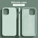 Soft-Touch Silicone Phone Case for iPhone 16 Pro