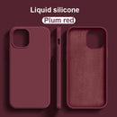 Soft-Touch Silicone Phone Case for iPhone X/XS
