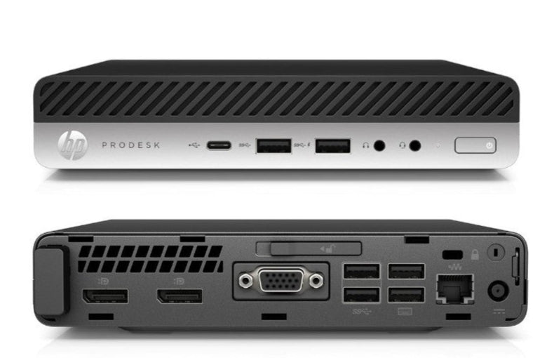 HP ProDesk 600 G3 DM - Intel i5-7500T 2.70GHz - 8GB RAM - 250GB SSD