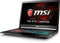 MSI GS63VR 7RF - Intel i7-7700HQ 2.80GHz -  16GB - 256GB SSD